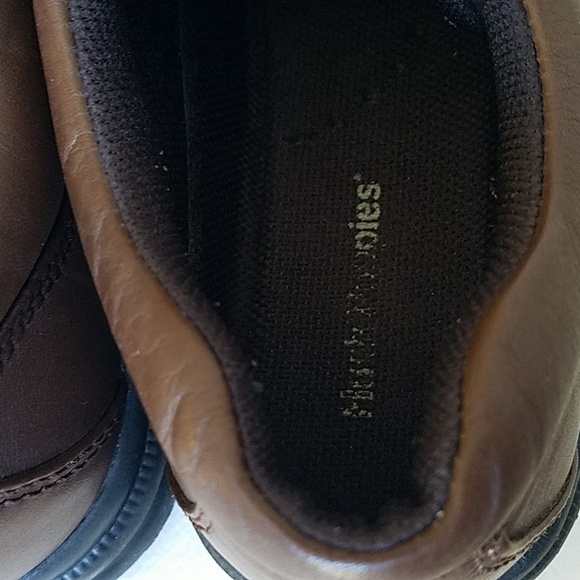 Hush Puppies Men's Brown Leather Lace Up Shoes Size 9.5 - Picture 16 of 16